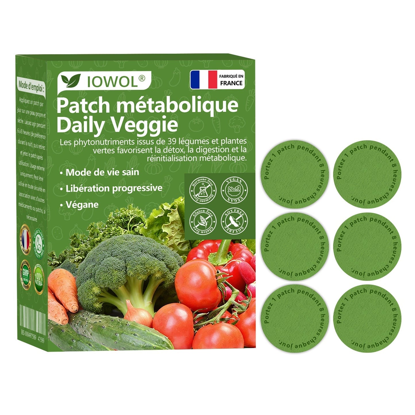 🥦𝐁𝐨𝐮𝐭𝐢𝐪𝐮𝐞 𝐎𝐟𝐟𝐢𝐜𝐢𝐞𝐥𝐥𝐞 | 𝐋𝐞 𝐩𝐚𝐭𝐜𝐡 𝐦é𝐭𝐚𝐛𝐨𝐥𝐢𝐪𝐮𝐞 𝐪𝐮𝐨𝐭𝐢𝐝𝐢𝐞𝐧 𝐚𝐮𝐱 𝐥é𝐠𝐮𝐦𝐞𝐬 𝐈𝐎𝐖𝐎𝐋® 𝐮𝐭𝐢𝐥𝐢𝐬𝐞 𝐝𝐞𝐬 𝐞𝐱𝐭𝐫𝐚𝐢𝐭𝐬 𝐛𝐢𝐨𝐥𝐨𝐠𝐢𝐪𝐮𝐞𝐬 𝐞𝐭 𝐝𝐞𝐬 𝐩𝐡𝐲𝐭𝐨𝐧𝐮𝐭𝐫𝐢𝐦𝐞𝐧𝐭𝐬 𝐢𝐬𝐬𝐮𝐬 𝐝𝐞 𝟑𝟗 𝐥é𝐠𝐮𝐦𝐞𝐬 + 𝐯𝐞𝐫𝐝𝐮𝐫𝐞𝐬 𝐩𝐨𝐮𝐫 𝐬𝐨𝐮𝐭𝐞𝐧𝐢𝐫 𝐥𝐚 𝐝é𝐭𝐨𝐱, 𝐥𝐚 𝐝𝐢𝐠𝐞𝐬𝐭𝐢𝐨𝐧, 𝐥𝐞 𝐦é𝐭𝐚𝐛𝐨𝐥𝐢𝐬𝐦𝐞 𝐞𝐭 𝐥’é𝐧𝐞𝐫𝐠𝐢𝐞 𝐚𝐮 𝐪𝐮𝐨𝐭𝐢𝐝𝐢𝐞𝐧.