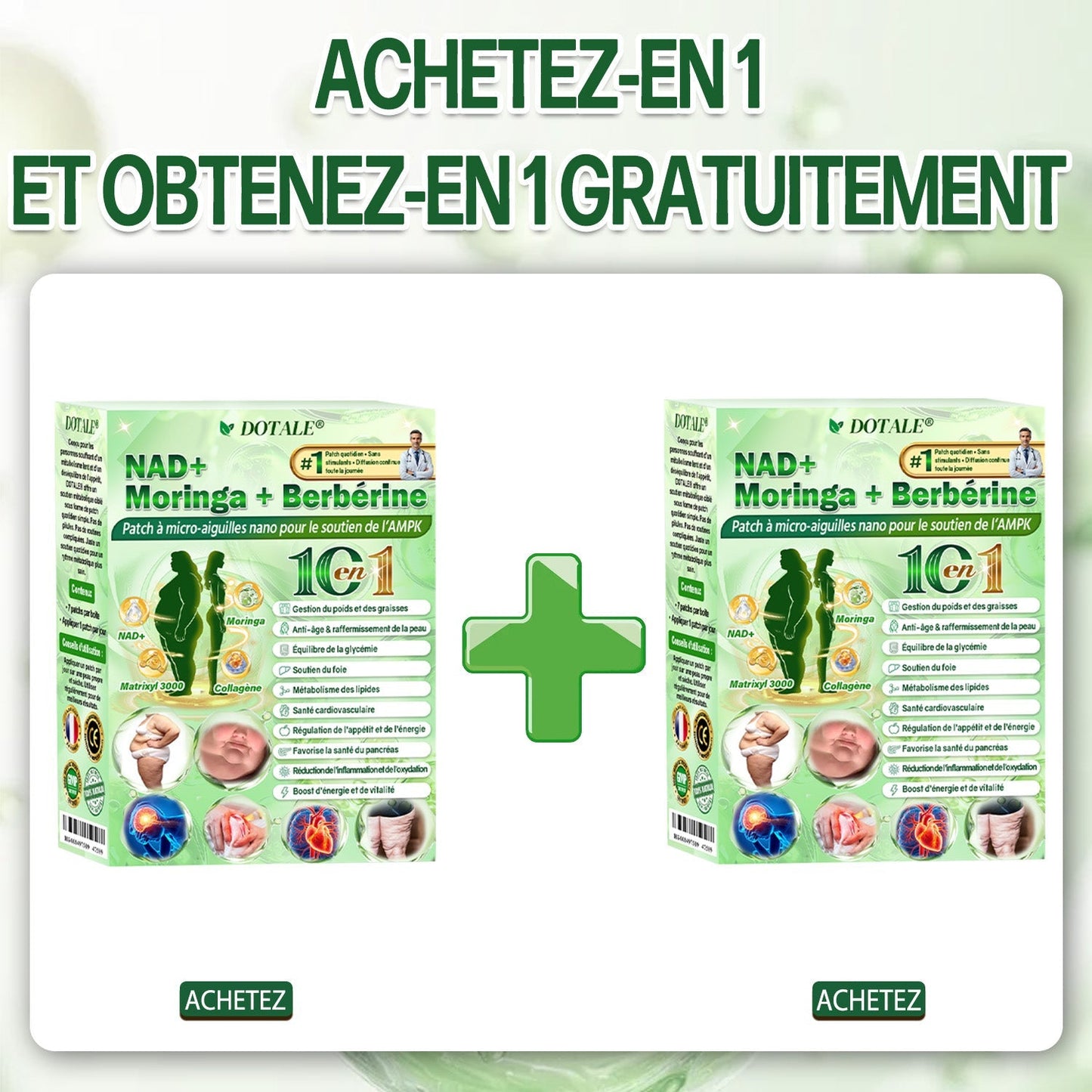 ✨Boutique officielle française DOTALE® Système Nano Avancé Soin quotidien une fois par jour