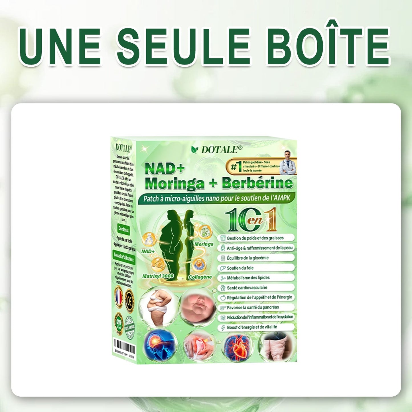 ✨Boutique officielle française DOTALE® Système Nano Avancé Soin quotidien une fois par jour